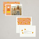 "Candy Corn" - Halloween Cards in Jack O' Lantern by Alexandra Cohn - Assembled