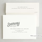 "SpoOoOky Season" - Halloween Cards in Ghostly by Ashley DeMeyere - FREE Recipient Addressing