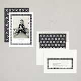 "Bone Frame" - Halloween Cards in Cauldron by Alexandra Cohn - Assembled
