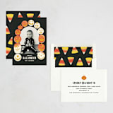 "Pumpkin Arch" - Halloween Cards in Storm by Baumbirdy - Assembled