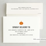 "Pumpkin Arch" - Halloween Cards in Storm by Baumbirdy - FREE Recipient Addressing