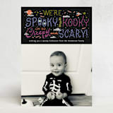 "Spooky Kooky Creepy Scary" - Halloween Cards in Ghoulish by Ashley DeMeyere - Front