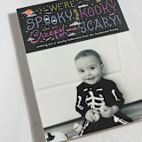 "Spooky Kooky Creepy Scary" - Halloween Cards in Ghoulish by Ashley DeMeyere - Detail