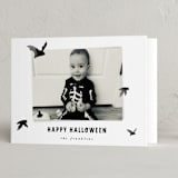 "Batty" - Halloween Cards in Midnight by Angela Garrick - Folded Card