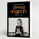 "Merry and Fright" - Halloween Cards in Candy by Jackie Crawford - Folded Card