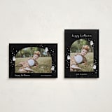 "Ghostly" - Halloween Cards in Graveyard by Pixel and Hank - Photo Orientation Options