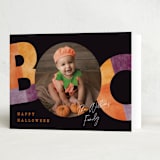 "Halloween Boo" - Halloween Cards in Candy by Pixel and Hank - Folded Card