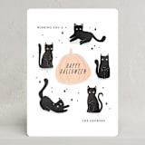 "Halloween Cats" - Halloween Cards in Chalk by Angela Thompson - Front