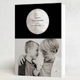 "Full Moon" - Halloween Cards in Night by Sumak Studio - Folded Card