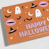 "Bats, Ghosts, and Witches!" - Halloween Cards in Pumpkin by tara berg - Detail