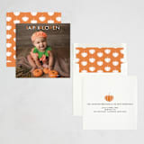 "Sweet Pumpkin" - Halloween Cards in Pumpkin by Brynne Foster - Assembled