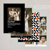 "The Festive Type" - Halloween Cards in Witching Hour by Erica Krystek - Back of Card Options