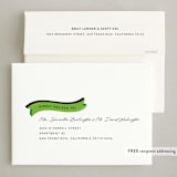 "Retro Pop" - Halloween Cards in Lime by Stacey Day - FREE Recipient Addressing
