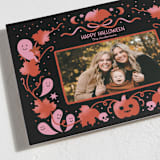 "Ghostly Greetings" - Halloween Cards in Raven by Masha Zimovich - Detail