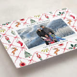 "Festive icons" - Holiday Cards in Leaf by Sarah Knight - Detail