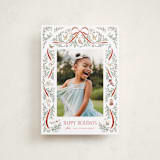 "Twelve Days" - Holiday Cards in Santa Suit by Leah Bisch - Front