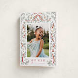 "Twelve Days" - Holiday Cards in Santa Suit by Leah Bisch - Folded Card