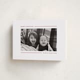 "Candy Cane Lines" - Holiday Cards in Candy Cane by Allison Orszak - Folded Card