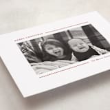 "Candy Cane Lines" - Holiday Cards in Candy Cane by Allison Orszak - Detail