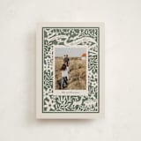 "Woodland Papercut" - Holiday Cards in Pine by Leia Matt - Front