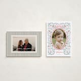 "Charming" - Holiday Cards in Cherry by Tamara Hilje - Photo Orientation Options