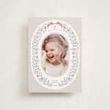 "Chantilly" - Holiday Cards in Dove by Karidy Walker - Front