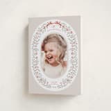 "Chantilly" - Holiday Cards in Dove by Karidy Walker - Folded Card