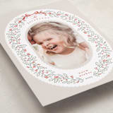 "Chantilly" - Holiday Cards in Dove by Karidy Walker - Detail