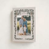 "Merriest Botanicals" - Holiday Cards in Champagne by Angel Walker - Folded Card