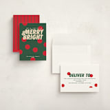 "Christmas polka" - Holiday Cards in Pine by Creo Study - Assembled