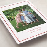 "Bowery" - Holiday Cards in Candy Cane by Megan Davis - Detail