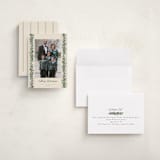"evergreen garlands" - Holiday Cards in Eggnog by Rebecca Durflinger - Assembled