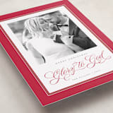 "Christmas Glory" - Holiday Cards in Ruby by Alston Foster - Detail