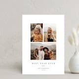 "Joyful Trio" - Holiday Cards in Noir by Angela Thompson - Front