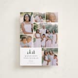 "Among the Pines" - Holiday Cards in Porcelain by Everett Paper Goods - Front