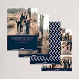 "Faith Love Family Border" - Holiday Cards in Twilight by Rebecca Rueth - Back of Card Options