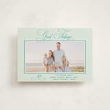 "Julep" - Holiday Cards in Mint by Megan Davis - Front