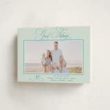 "Julep" - Holiday Cards in Mint by Megan Davis - Folded Card