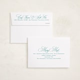 "Julep" - Holiday Cards in Mint by Megan Davis - FREE Recipient Addressing