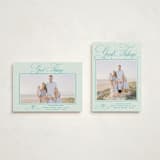 "Julep" - Holiday Cards in Mint by Megan Davis - Photo Orientation Options