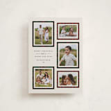 "Plaid Gallery" - Holiday Cards in Eggnog by Erica Krystek - Front