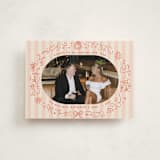 "Doodled cheers" - Holiday Cards in Poppy by Creo Study - Front