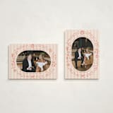 "Doodled cheers" - Holiday Cards in Poppy by Creo Study - Photo Orientation Options