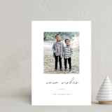 "warmwishes" - Holiday Cards in Wreath by Bethany McDonald - Front
