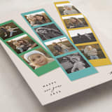 "Candy Snaps" - Holiday Cards in Green Apple by Maria Alou - Detail