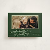 "cotillion" - Holiday Cards in Evergreen by Megan Davis - Front