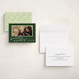 "cotillion" - Holiday Cards in Evergreen by Megan Davis - Assembled