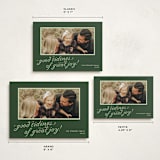 "cotillion" - Holiday Cards in Evergreen by Megan Davis - Formats Available