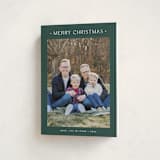 "Dotted" - Holiday Cards in Pine by Carolyn MacLaren - Folded Card