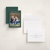 "Dotted" - Holiday Cards in Pine by Carolyn MacLaren - Assembled